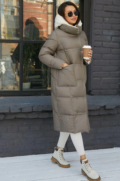 Модный женский пуховик 2025-2026 Вивилона